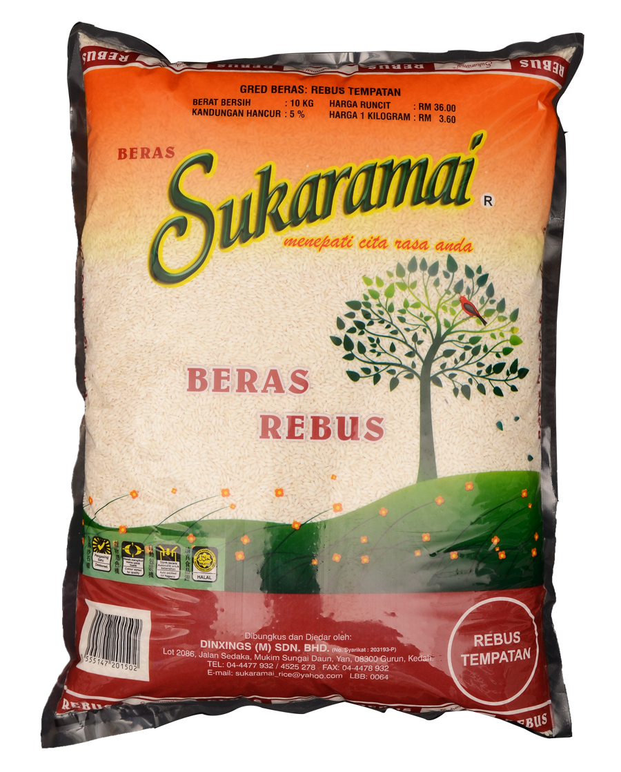 Beras Rebus Sukaramai (Parboiled Rice)